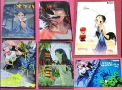 特典付 オゲハ 唄う六人の女 霧のプリーズラク ふゆのともだち イラストカード