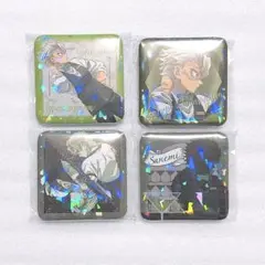 鬼滅の刃 ufotable モクテルバー 不死川実弥 グリッター缶バッジ 全種