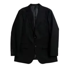 【美品】UNIQLO ユニクロ テーラードジャケット 黒 XL