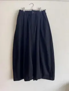 ◎美品 Sillage シラージ サーキュラーショートパンツ ネイビー F