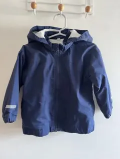 ネイビー フード付きジャケット 90