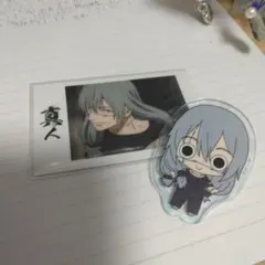 呪術廻戦 真人 アクリルバッジ ブロマイド セット