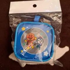 アンパンマン＆コキンちゃん　ポーチ青