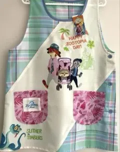 ズートピア2 エプロン 保育士 M～L キャラクターエプロン ディズニー 新品