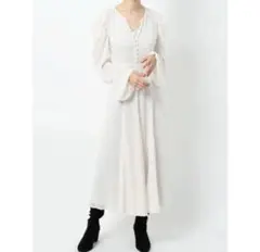 【新品未使用】MERCURYDUO フラワーレイヤードワンピース