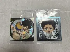 ハイキュー にふぉるめーしょん ウエハース シール 月島 黒尾 赤葦 2枚セット