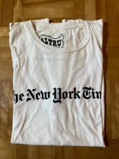 ALTRU Tシャツ New York Timesロゴ