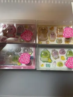 おぱんちゅうさぎ ミニちゅるシール 全4種 コンプリートセット