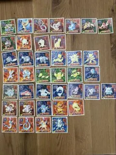 ポケモン最強シール列伝 烈伝 初期 1997年 セット 25枚② - メルカリ