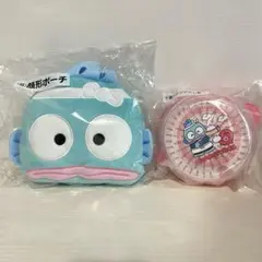 【新品】ハンギョドン 当たりくじ 2点セット ／顔型ポーチ 電子レンジ蒸し器