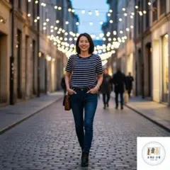 ストライプ Tシャツ ネイビー ホワイト