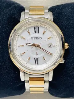 稼動】SEIKO クロノグラフ 時計 V654-0AB0 コマ2個付き - メルカリ
