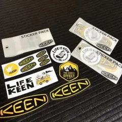 KEEN ステッカーパック 3つ
