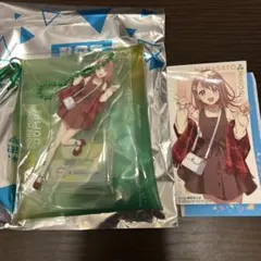 スシロー×プロセカ マルチポーチ 花里みのり