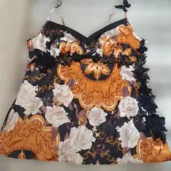 年末セール‼️ワコール　サルート　花柄キャミソール