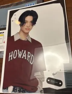 ENHYPEN セガラッキーくじ F賞クリアビックカード　ニキ