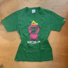 A BATHING APE BABY MILO Tシャツ グリーンのサムネイル