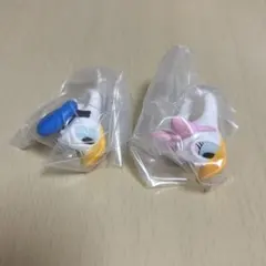 ディズニーキャラクター　ファッションリングコレクション　ドナルド　デイジー