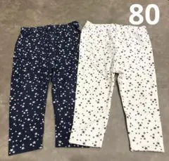 UNIQLO 星柄レギンス　80cm