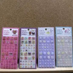 国内正規品　サンリオ　タイルシール　クラックス　４枚セット