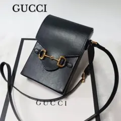【美品】GUCCI グッチ ホースビット 1955 ミニバッグ ショルダーバッグ