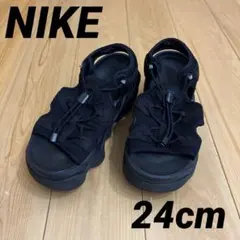 【NIKE】エアマックスココ サンダル オールブラック 24cmのサムネイル
