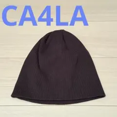【CA4LA】 ニット帽　ブラック