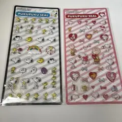 PEANUTS PUKUPUKU SEAL 2シートセット　スヌーピー