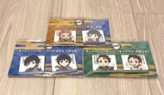 鬼滅の刃 ufotable 繋がるスクエア缶バッジ 冨岡義勇 錆兎 2点セット