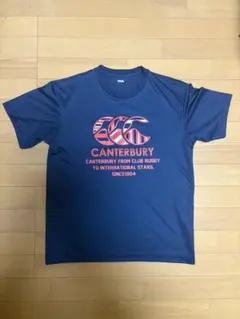 CANTERBURY 半袖 Tシャツ ネイビー ラグビーのサムネイル