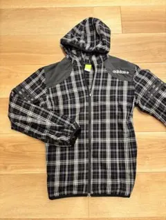 アディダス　チェック柄　ジップパーカー　スケーター　swag y2kのサムネイル