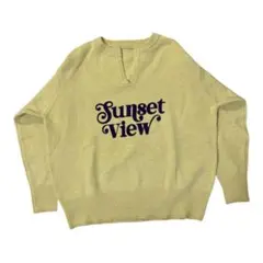 新品　しまむら　⭐️kaoru ロゴニット⭐️　Sサイズ