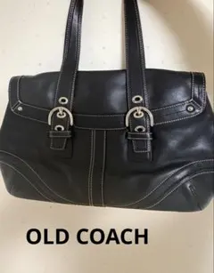 OLD COACH soho mini boston BLACK