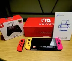 Nintendo Switch 本体 バッテリー強化版 おまけ付き