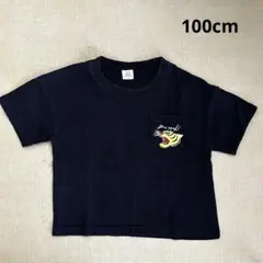devrock 黒 Tシャツ 100cm ポケット付きのサムネイル