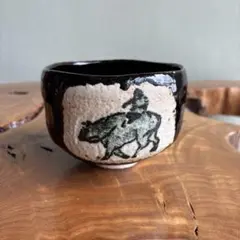 黒楽茶碗 楽焼 作家物 抹茶碗 茶道具