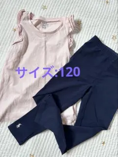 POLO RALPH LAUREN ノースリーブ＆レギンスセット 120のサムネイル