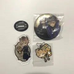 ツイステ ラギー ラバーマスコット アクスタ 缶バッジ