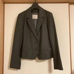 【日本製】Ruby rivet チャコールグレーテーラードジャケット Ｓ