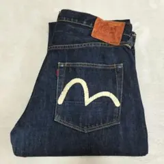 EVISU 美品 200T ピケ パンツ カモメ ペイント W36 ネイビー EVISU 美品 200T ピケ パンツ カモメ ペイント W36 ネイビー - メルカリ