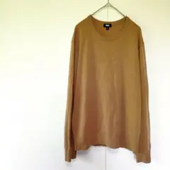 【訳あり】UNIQLO エクストラファインメリノクルーネックセーター