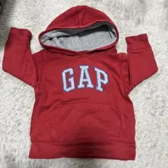 babyGap 赤 フード付きトレーナー 90