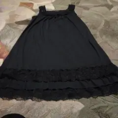 お値下　ピンクハウス　インゲボルグ新品未使用　ブラックノースリーブチュニック