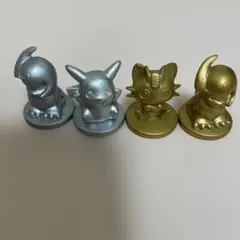 ポケモン フィギュアセット シルバー ゴールド