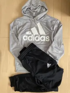 アディダス　上下セット　パーカ　フレンチテリー