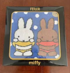 ♡レア♡新品未開封♡ミッフィーアンドメラニードット ハンカチ フェイラー♡