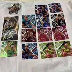 Bリーグ ぷっちょシール カード キーホルダー まとめ売り