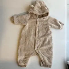 ユニクロ　ファーリーフリースオールインワン　70