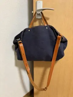 HIROMATSU FURNITURE ネイビー トートバッグ