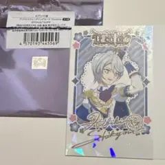 紫京院ひびき プリパラ プリチケ風クリアカード サイン入り レア 大プリパラ展 プリパラ 紫京院ひびき プリチケ風クリアカード - メルカリ